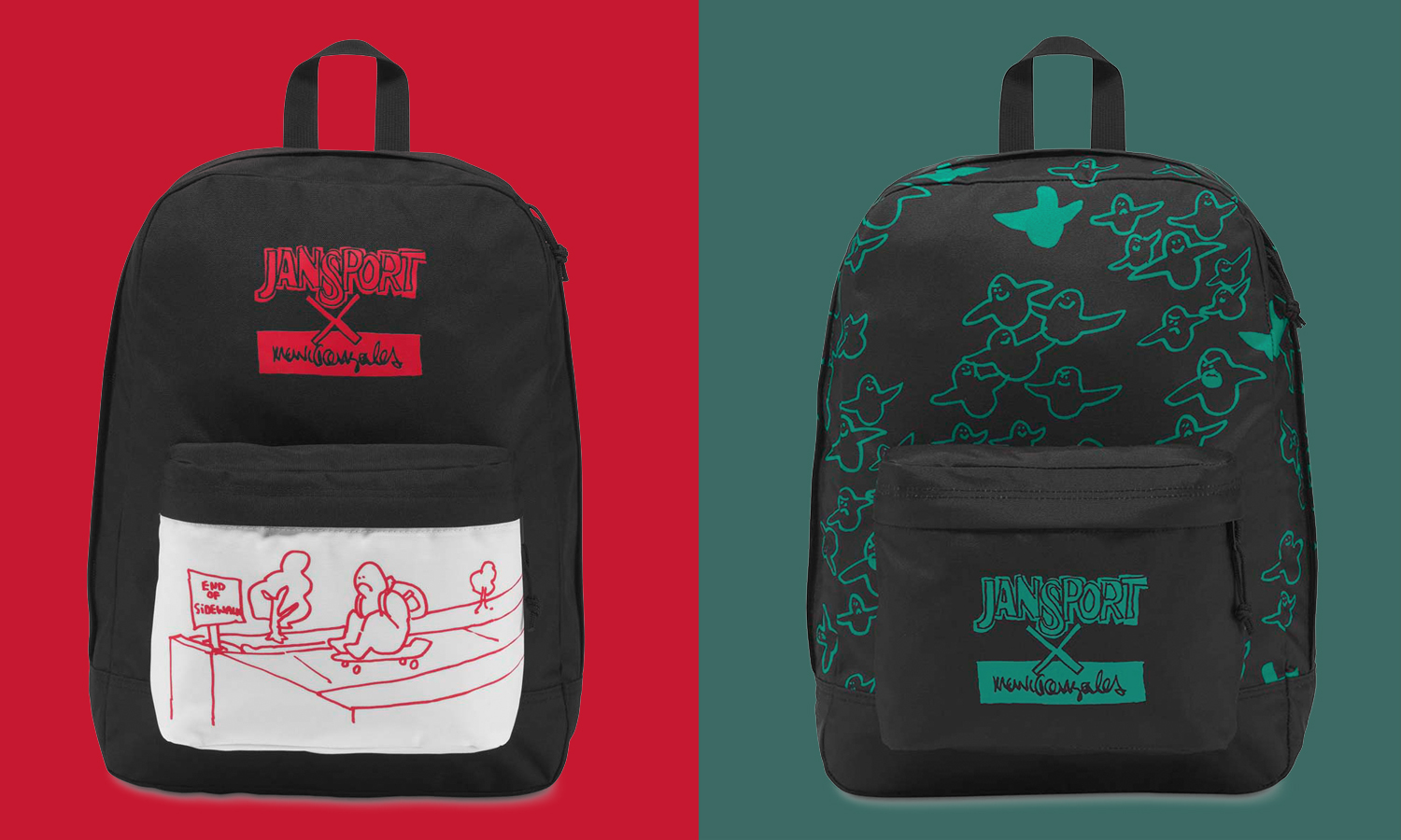 夏バッグの決定版！　JAN SPORT×MARK GONZALES -COLLABORATION BAG-