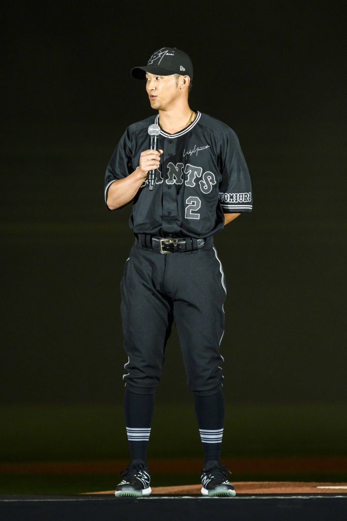 お得高品質】 読売ジャイアンツ 坂本勇人選手 ヨウジヤマモト レプリカ