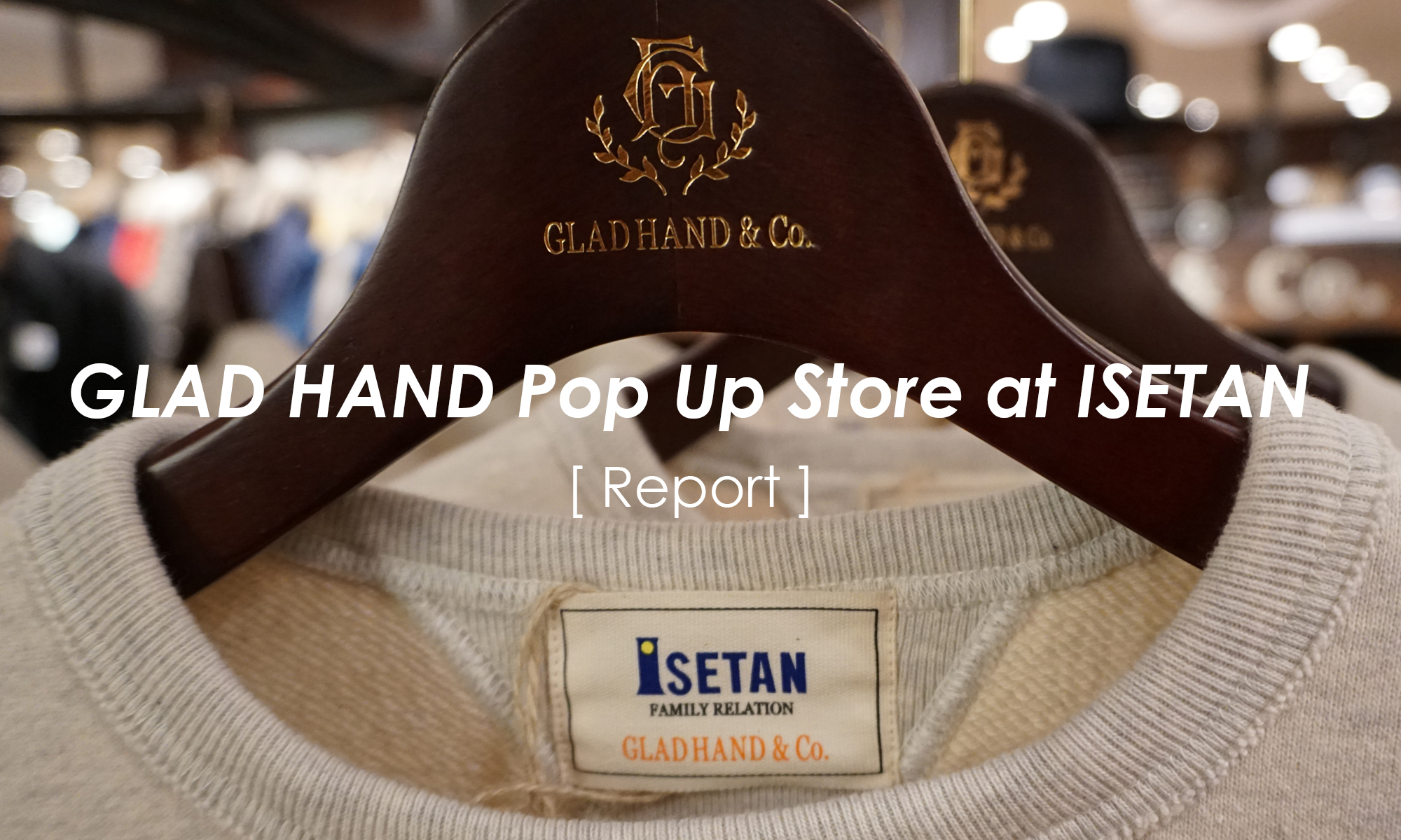 GLAD HAND -Christmas at ISETAN-