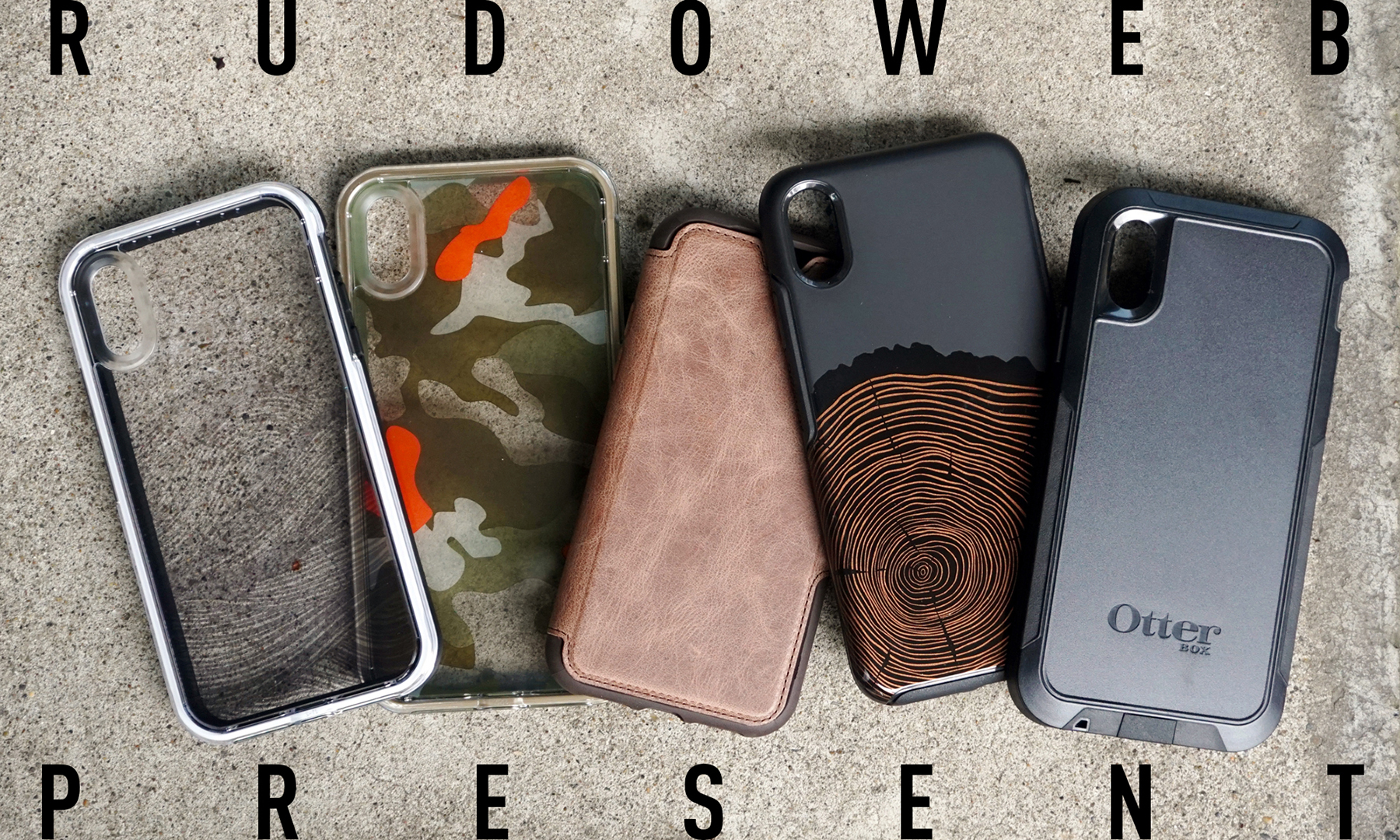 【RUDO WEB PRESENT】各１名様にプレゼント アメリカが認めたタフなiPhoneケース「OtterBox & LIFEPROOF」