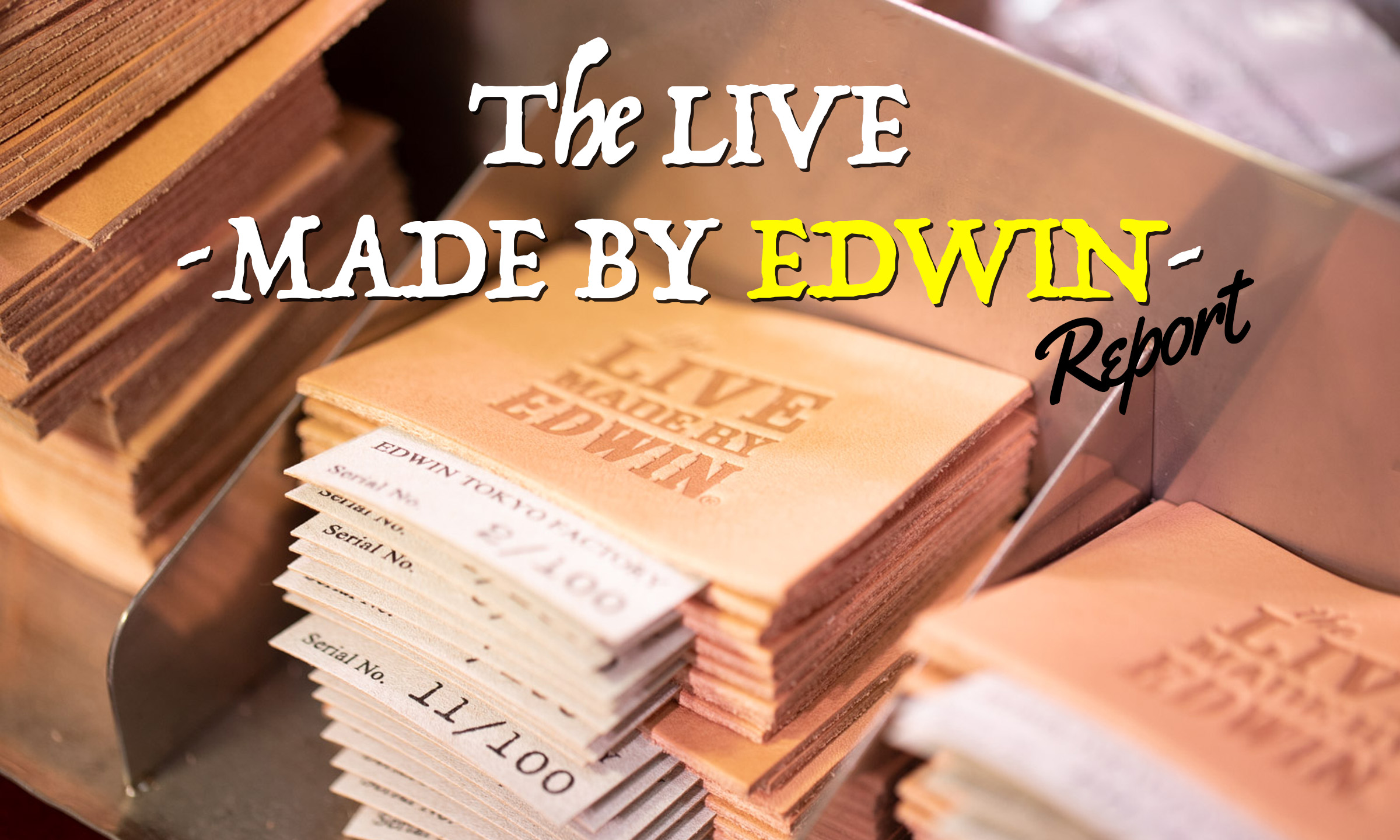 夏の最後を飾ったデニムの祭典「The LIVE -MADE BY EDWIN-」Report