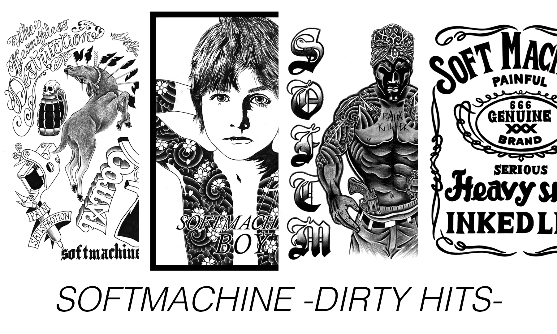 ついに第一弾デザインが登場！　SOFTMACHINE　-SOFTMACHINE DIRTY HITS-