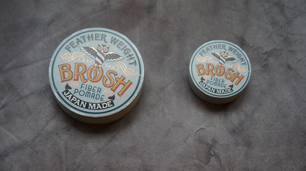 BROSH FETHER WEIGHT FIBER POMADE 3+1